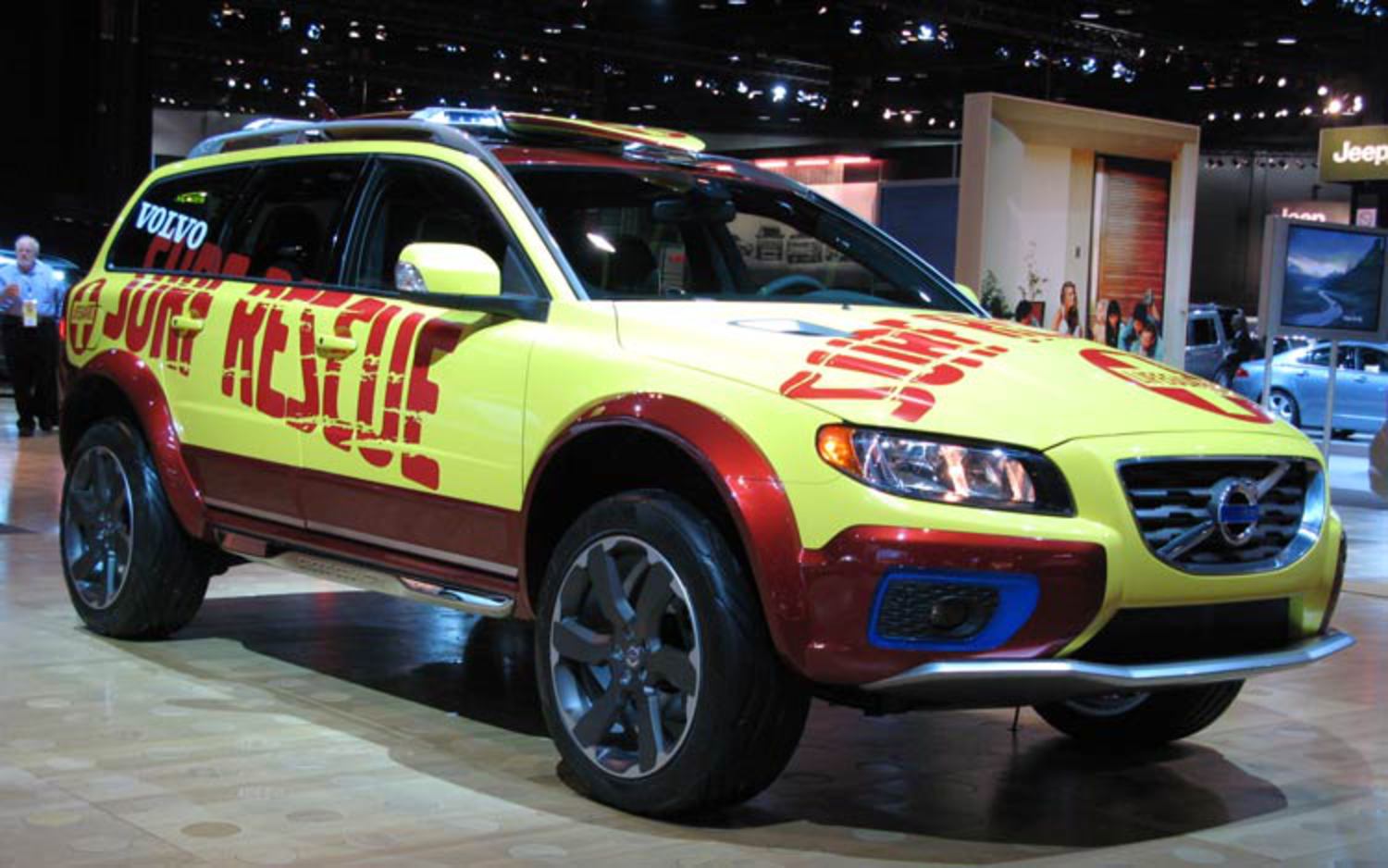 Volvo XC70 Cross Country Surf and Rescue