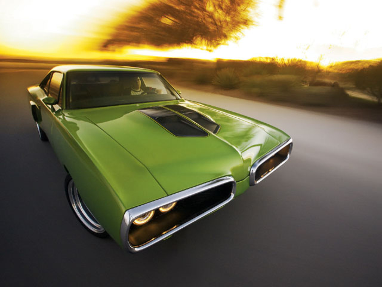 In 1970 the Dodge Super Bee got a nose job. The front end was fitted with a