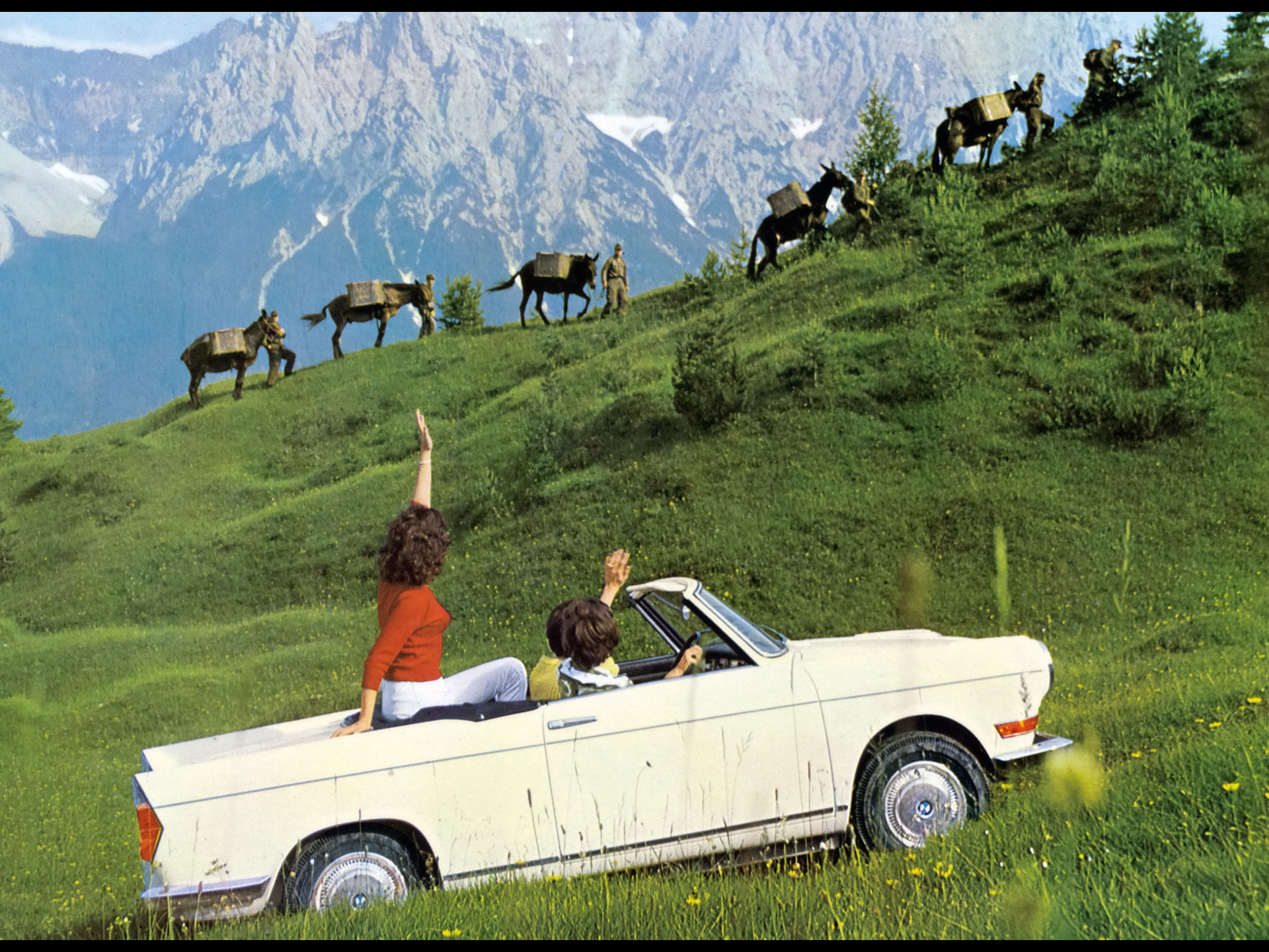 1959 - 1965 BMW 700 - Cabriolet - 1920x1440 - Wallpaper