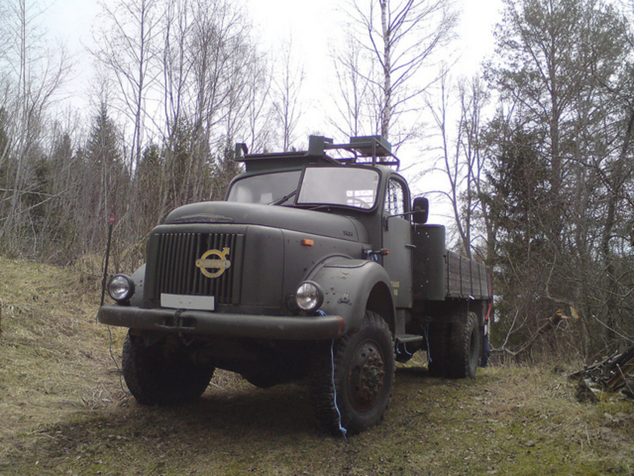 Old 1964 Volvo L485 Viking, formerly Swedish Army LTGB 939,