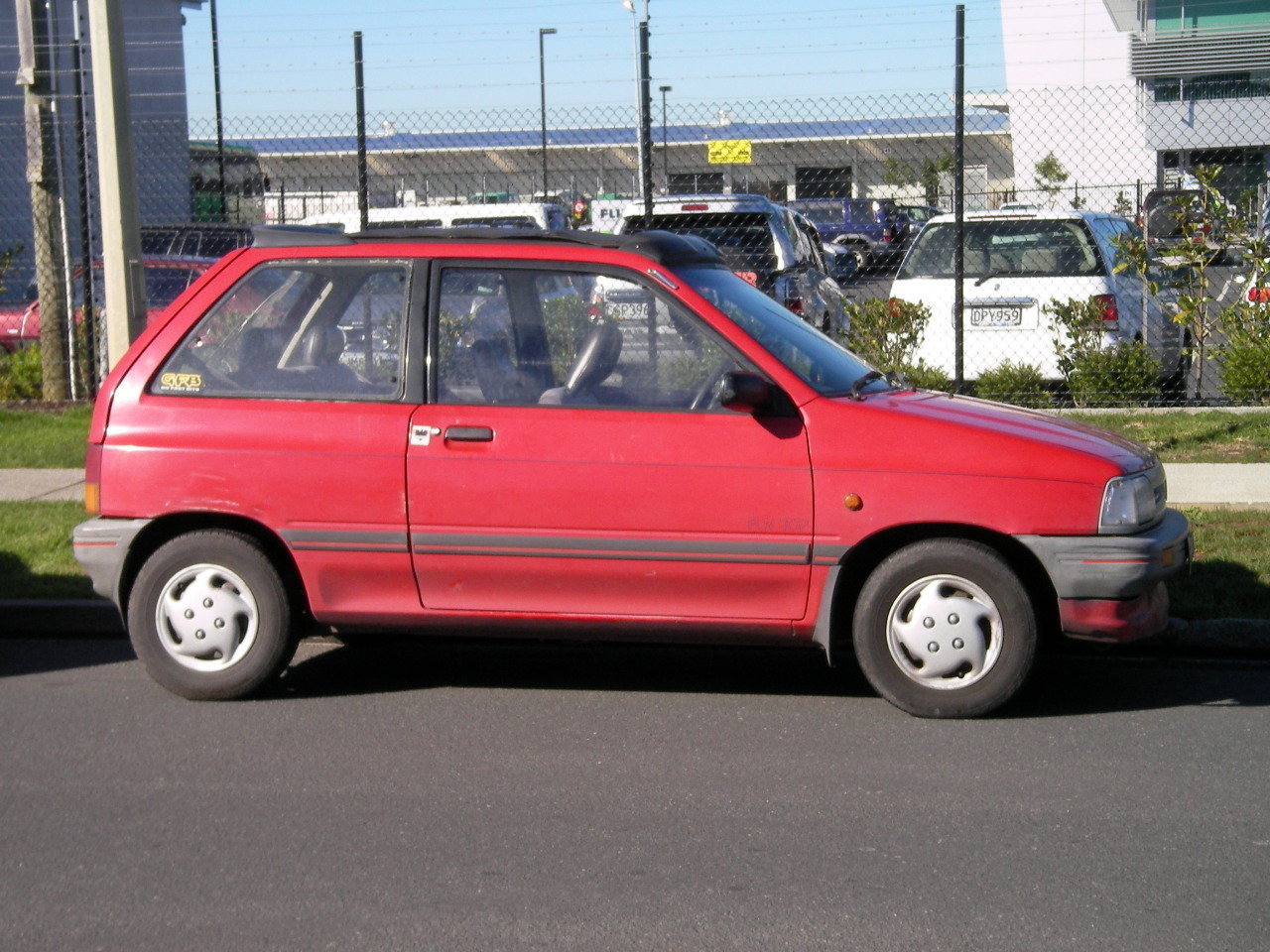 Mazda 121 soft top