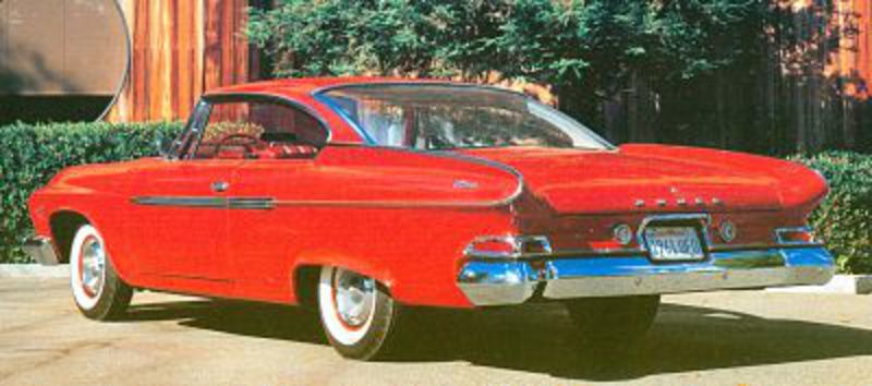 The 1961 Dodge Dart included three series of styles including the