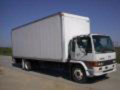 Used Medium Duty Hino Fe2620 Dry Cargo-Delivery Van for Sale
