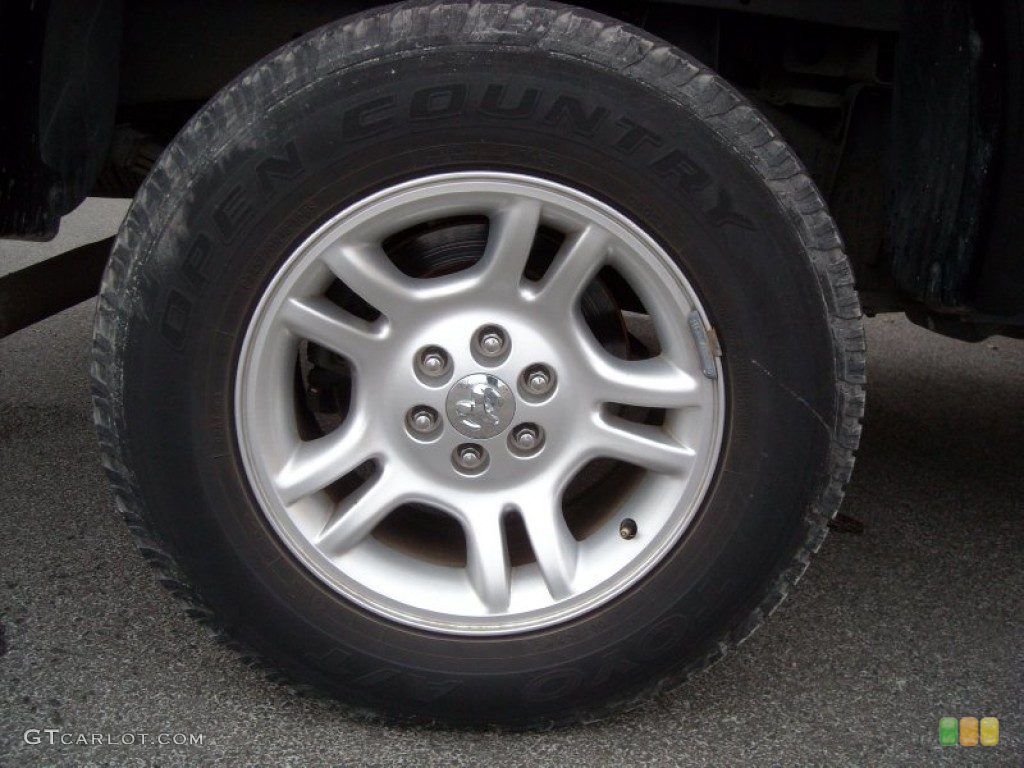 2003 Dodge Dakota SLT Quad Cab 4x4 Wheel Photo #74085189