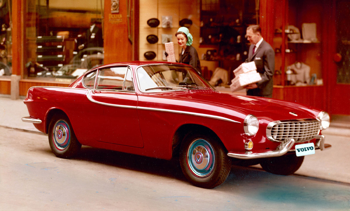 Model Volvo P1800 is begining 1961 in Sweden. The end of make is 1973.