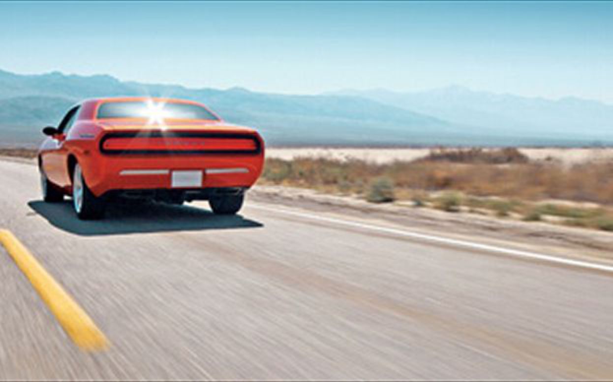 From the August 2006 issue of Motor Trend |. 0. Dodge Challenger