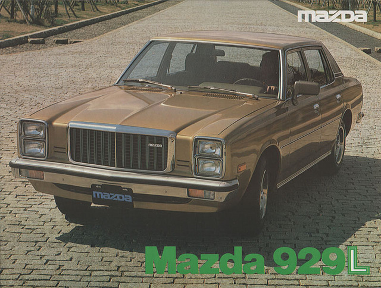 Mazda 929L saloon. I love the stacked lights on this model.