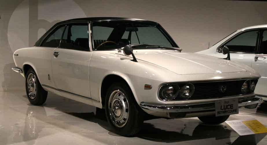 This 1969 Mazda Luce, was designed by Giorgetto Giugiaro of Italy.