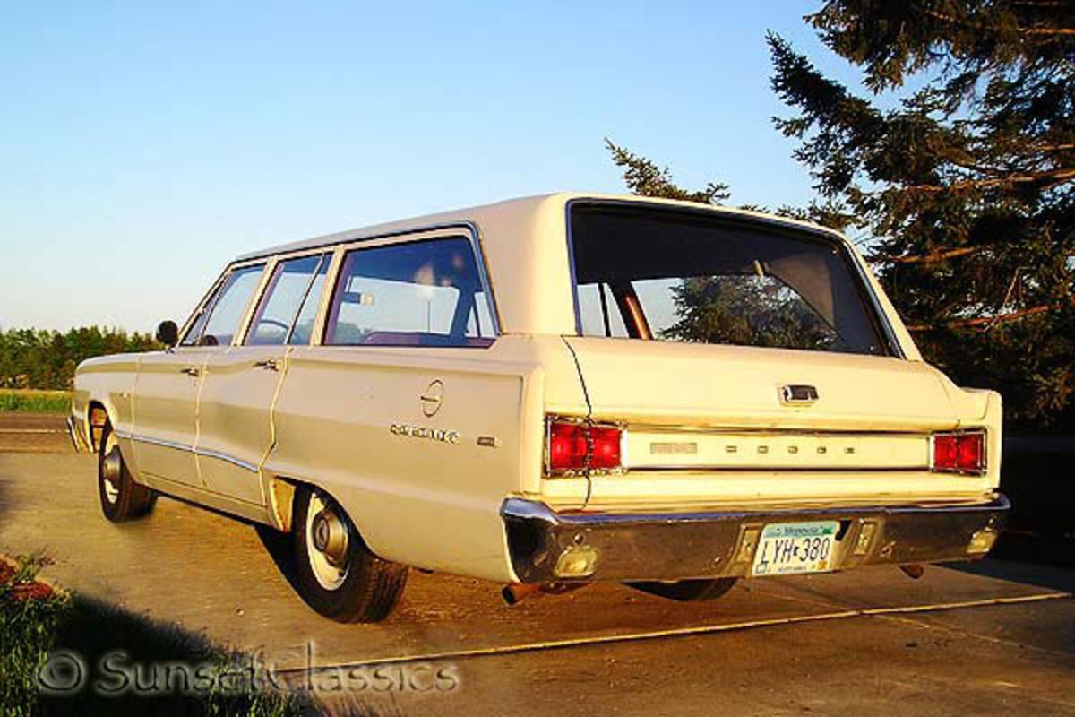 We have a nice, very original 1967 Dodge Coronet Wagon for sale.