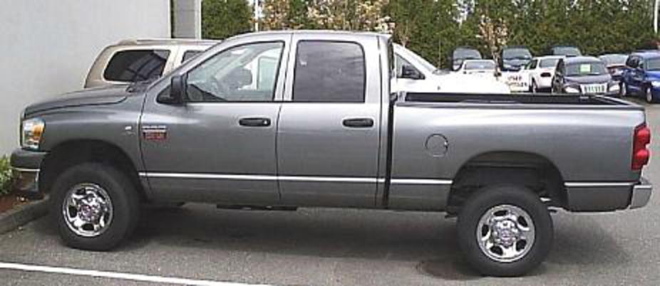 The Dodge Ram 3500 SLT is a truck. It has towing and hauling capacity and