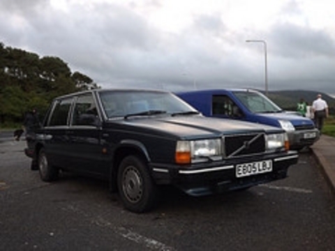 24 Year old Volvo 740 2 litre saloon. Comfy.