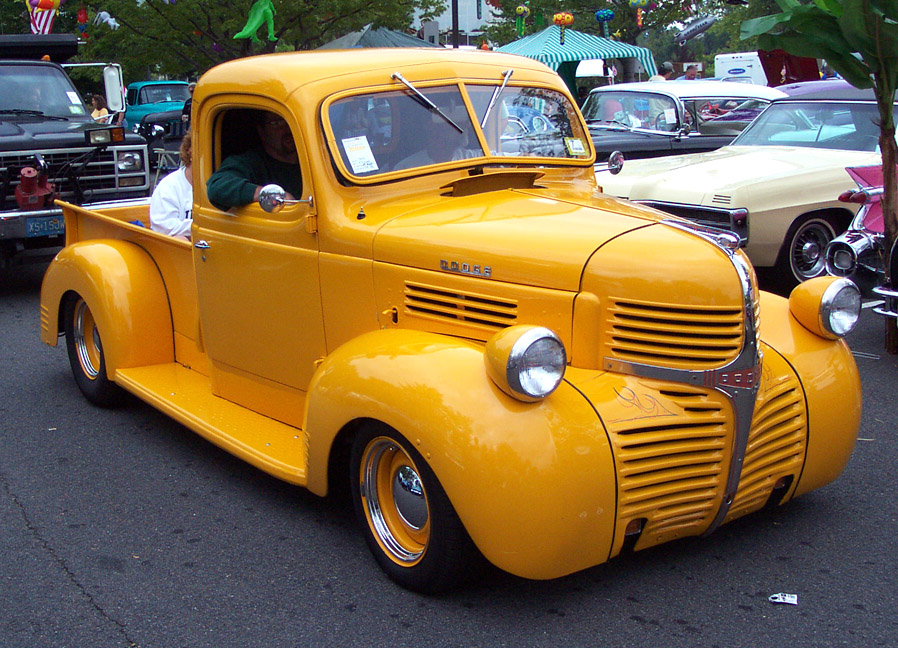 1947 Dodge Pickup Orange