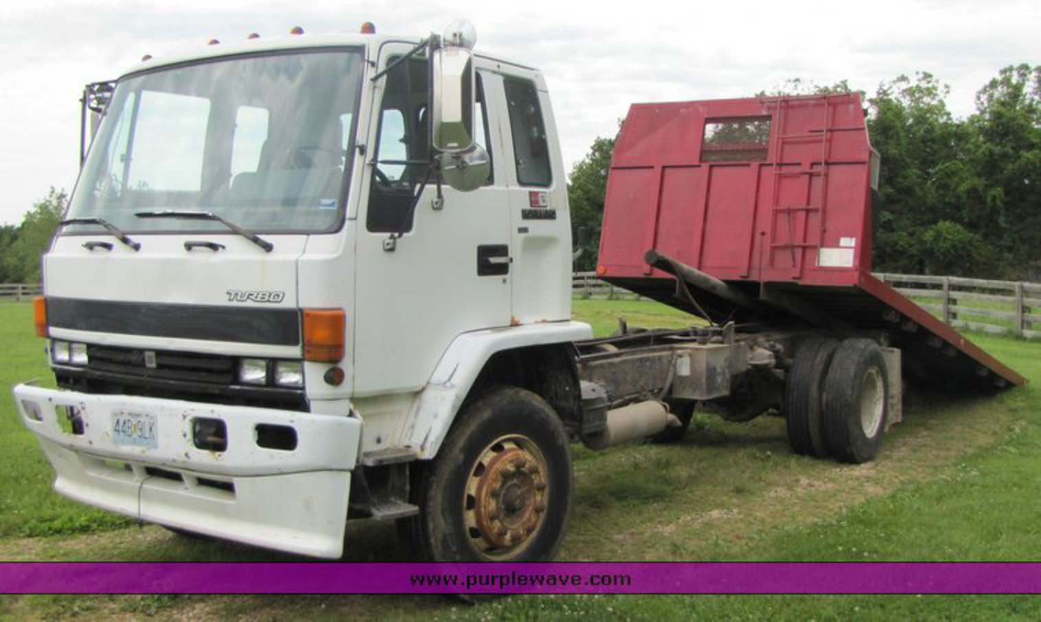 3326.JPG - 1987 GMC 7000 forward cab over 24 rollback truck , 257,651 miles