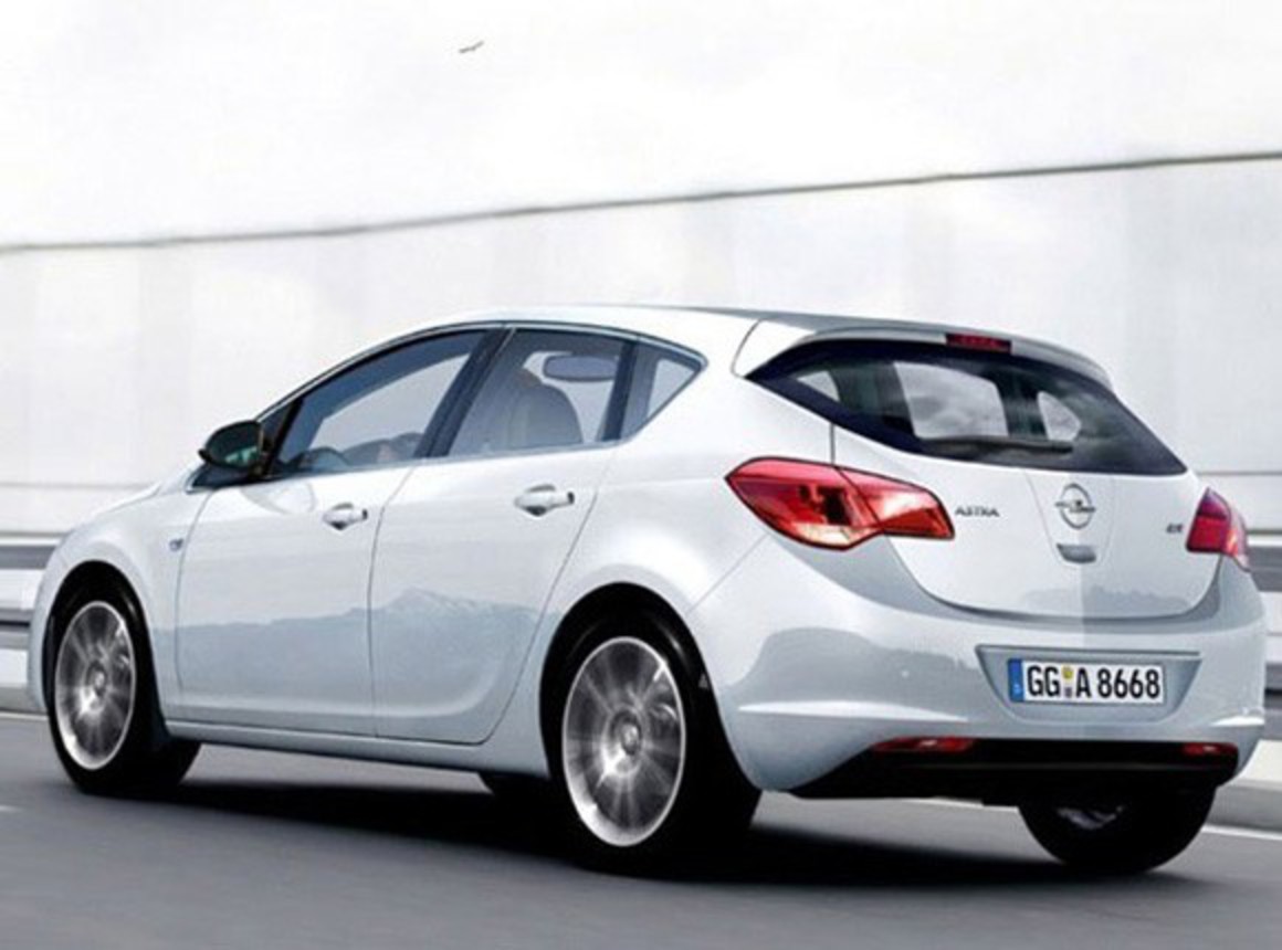 2010 Opel Astra Spy Shots - Click above for image gallery