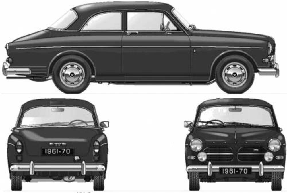 Volvo 121 Amazon 4-dr - huge collection of cars, auto news and reviews,