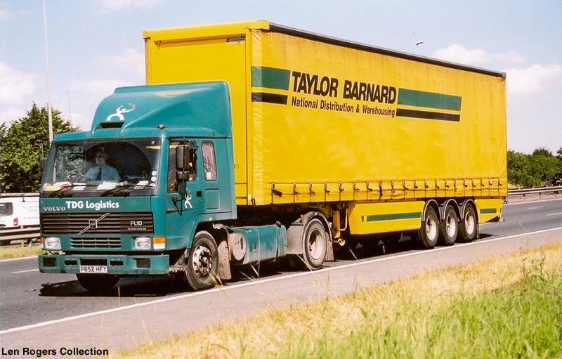 Volvo FL10. The trailer was being hauled by a very large British logistics