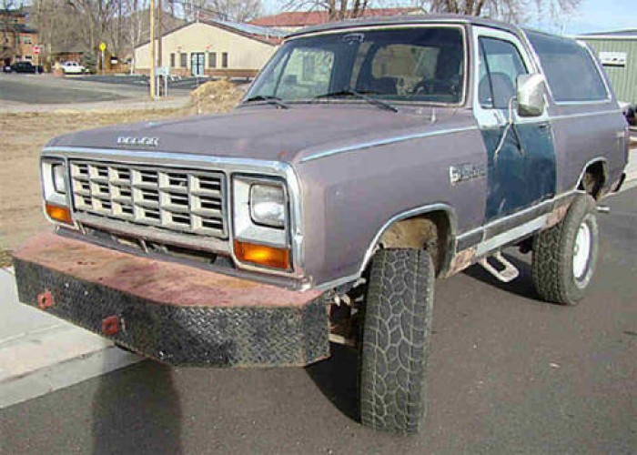 1985 Dodge Ram Charger Prospector 4x4, OFF Road Toy or Mud Bogg SUV in Silt,