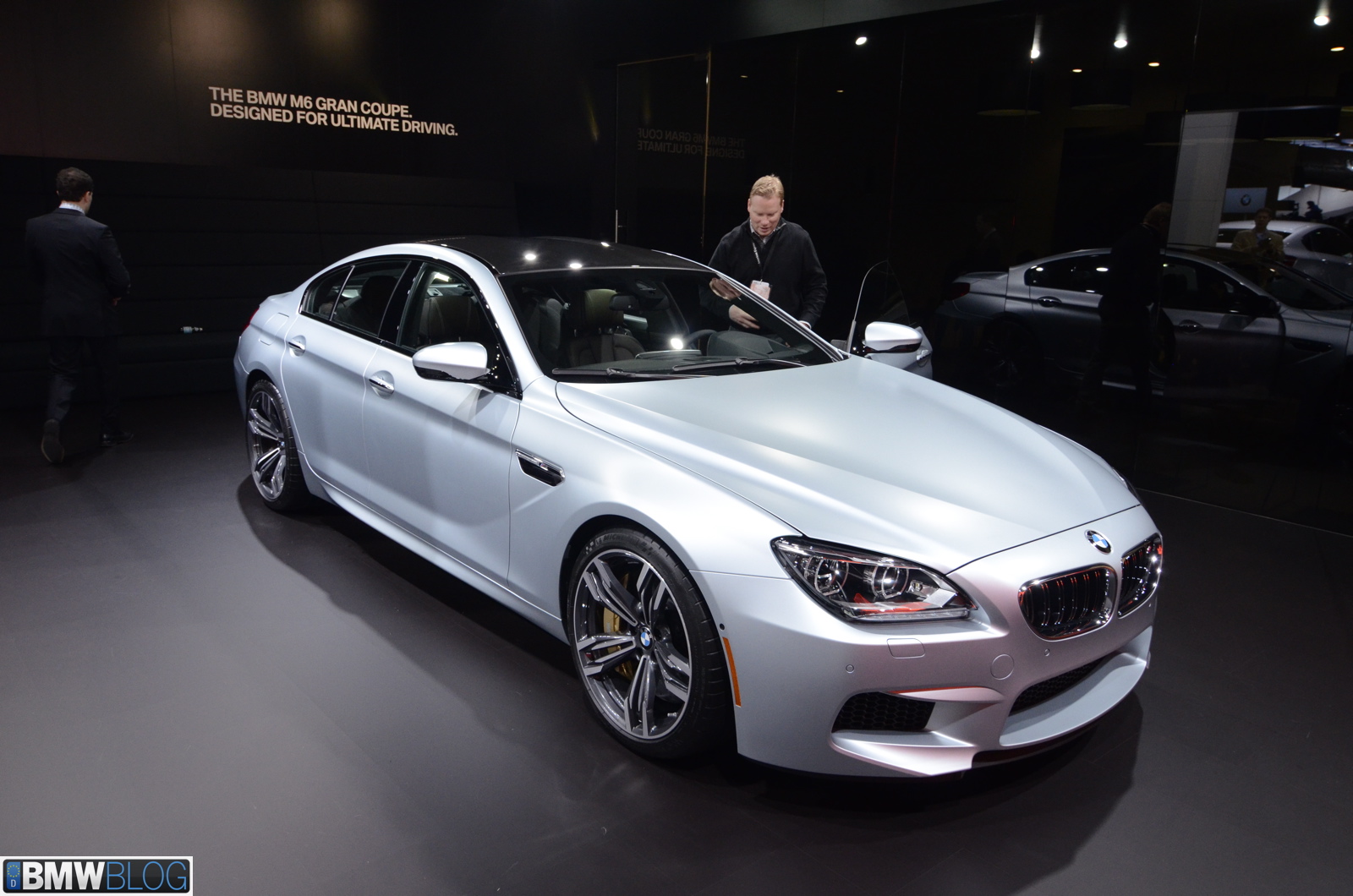 2014-bmw-m6-gran-coupe-25. The show car introduced in Detroit is painted in