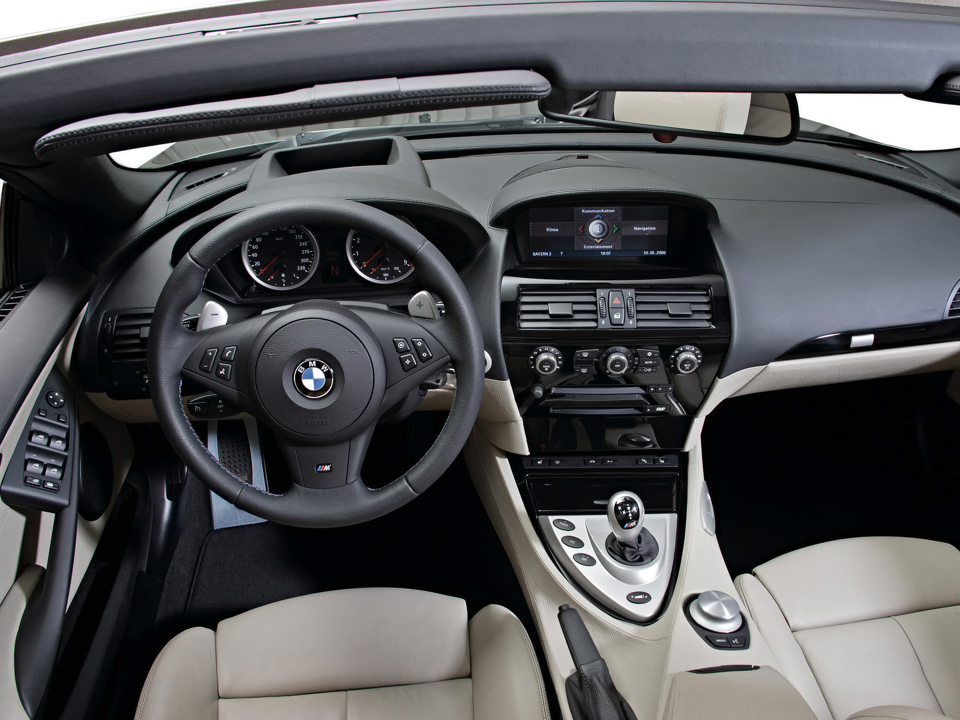 2007 BMW M6 Cabriolet Interior (+) Res: 1920x1440 / Size:648kb. Views: 89