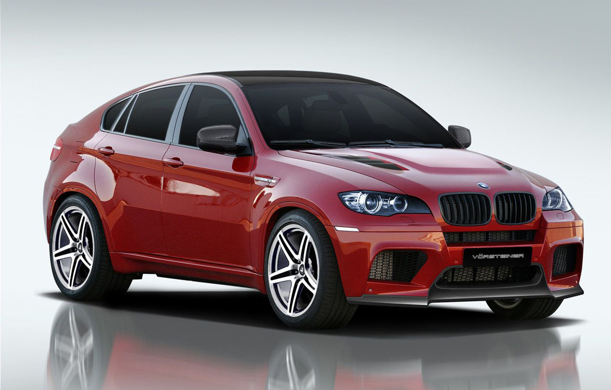 BMW X6 M by Vorsteiner Renderings BMW X6 M received another tuning kit,