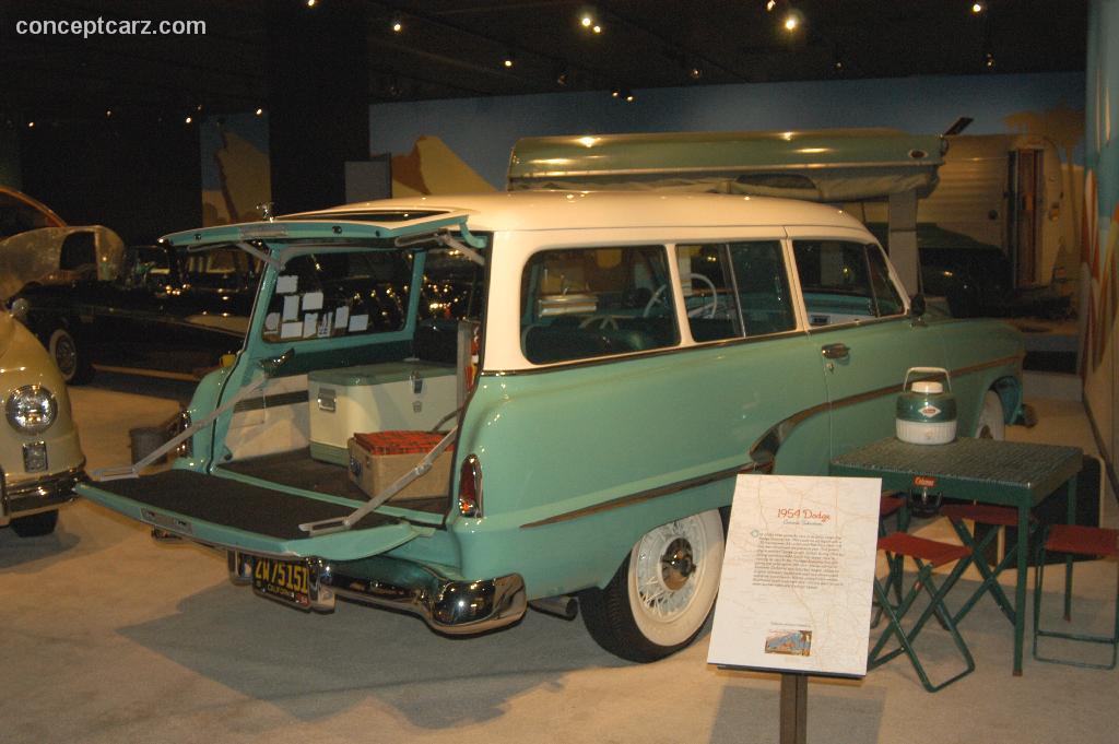 1954 Dodge Coronet Sierra Wagon Images, Information and History