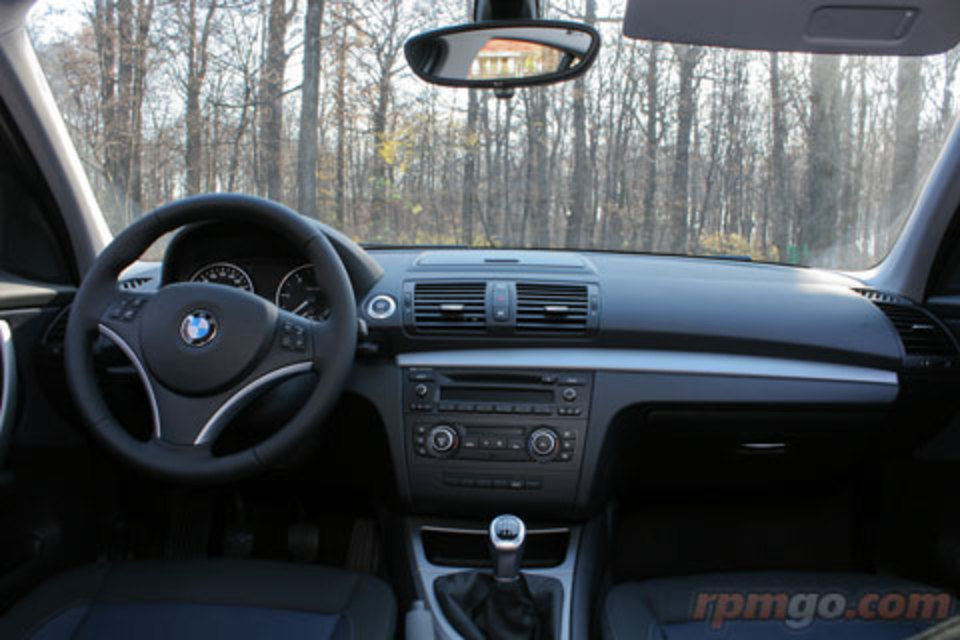 BMW 116d Test Drive. While pretty basic, the interior of the 1 Series does
