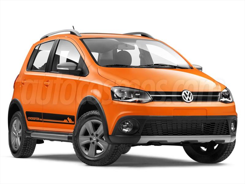 venta auto nuevo Volkswagen CrossFox 1.6L color Amarillo Imola .