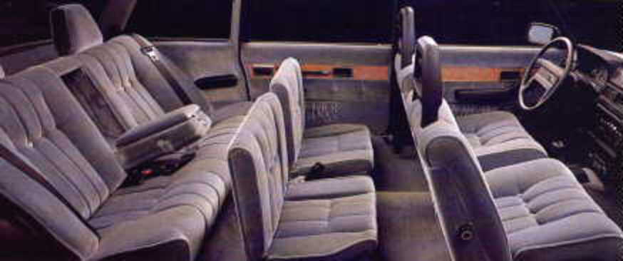 seats passengers - thanks to the longer wheelbase of the Volvo 264 TE.
