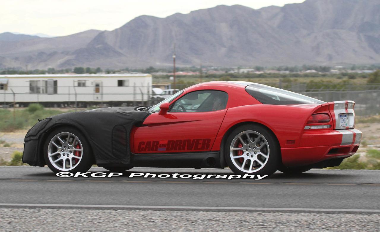 2013 Dodge Viper coupe (spy photo). WALLPAPER; PRINT; RETURN TO ARTICLE