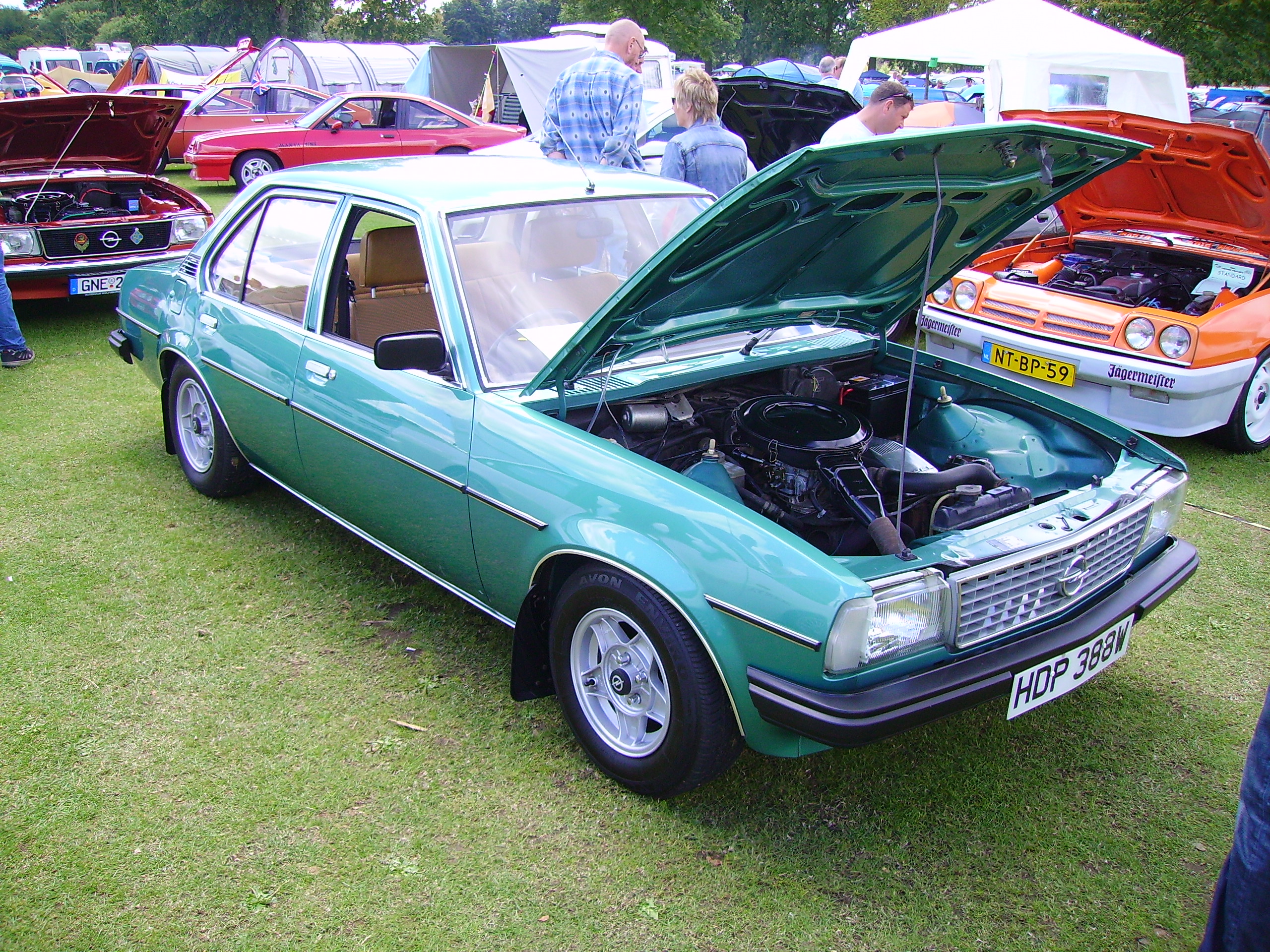 The second generation Opel Ascona B was presented in the 1975 Frankfurt