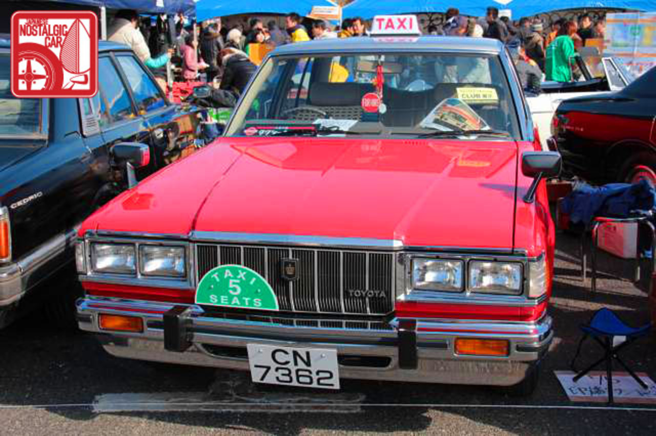nice to see a well-preserved workhorse like this S110 Toyota Crown taxi.