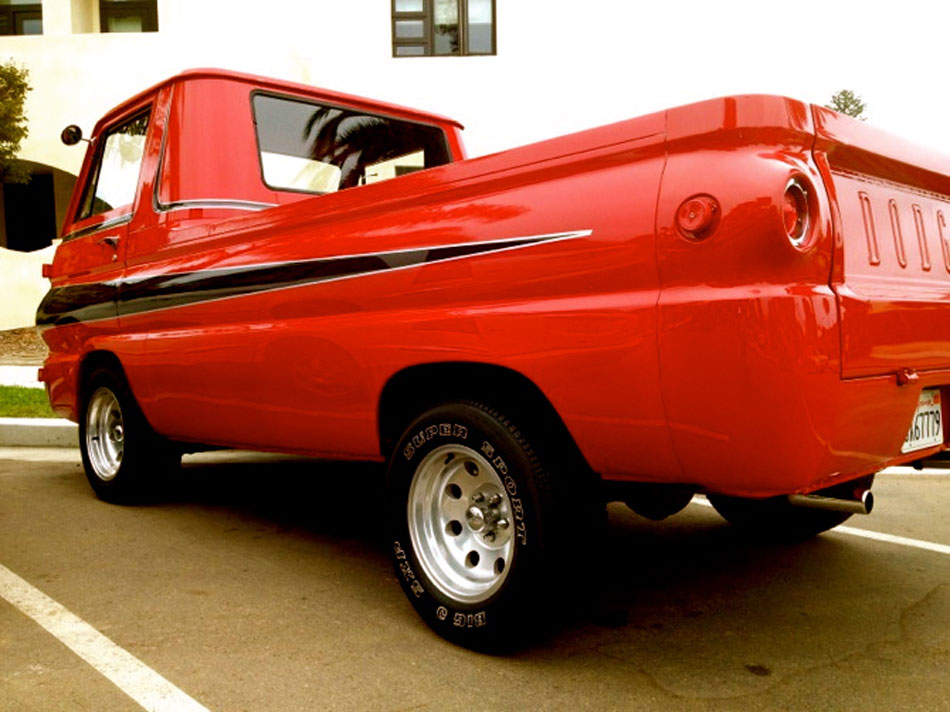 Dodge A100 Pick Up: â€œThe Little Red Wagonâ€ â€“ La Jolla, California | Man On