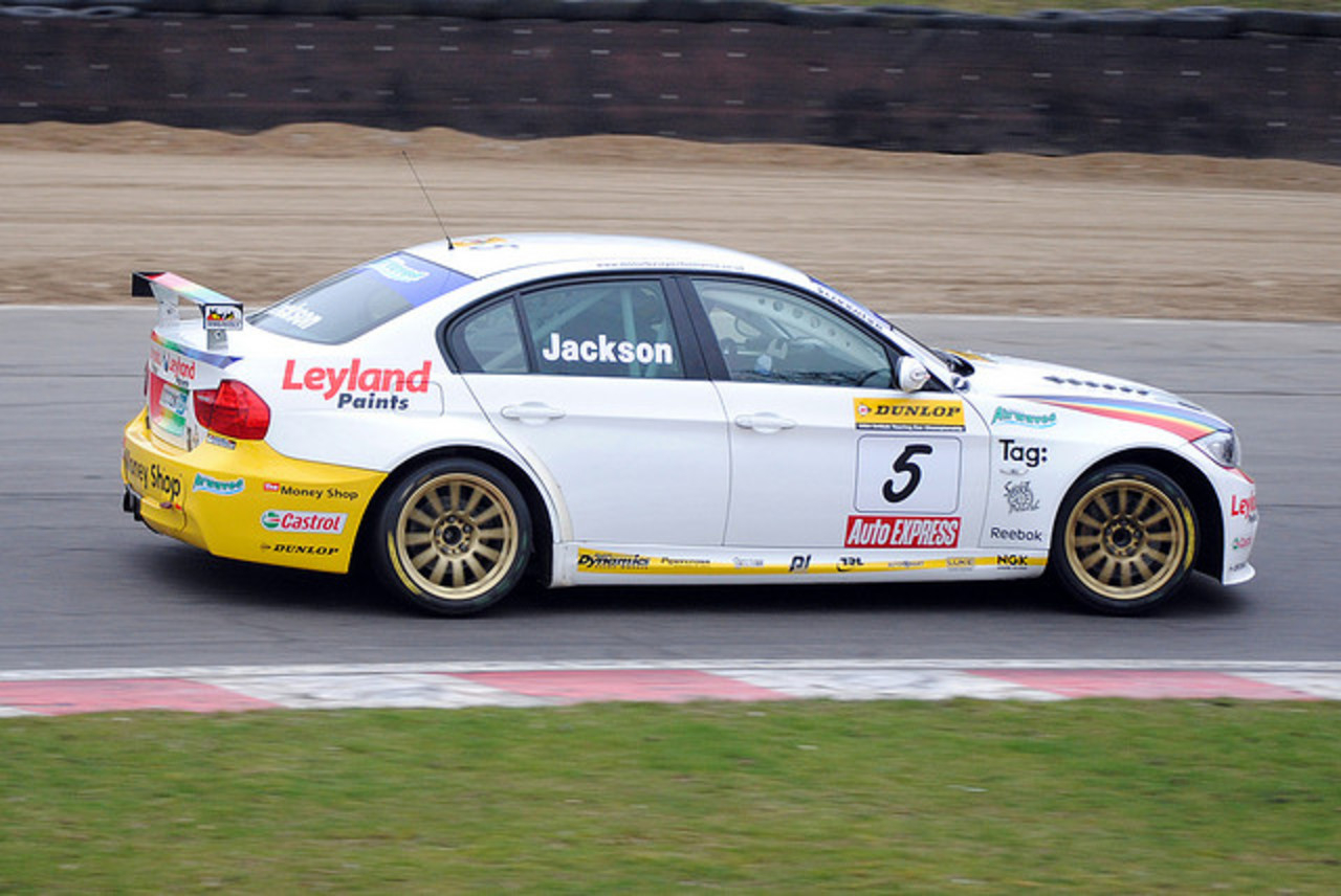 Mat Jackson, Airwaves BMW, BMW 320si. Shots from the Media Day at Brands