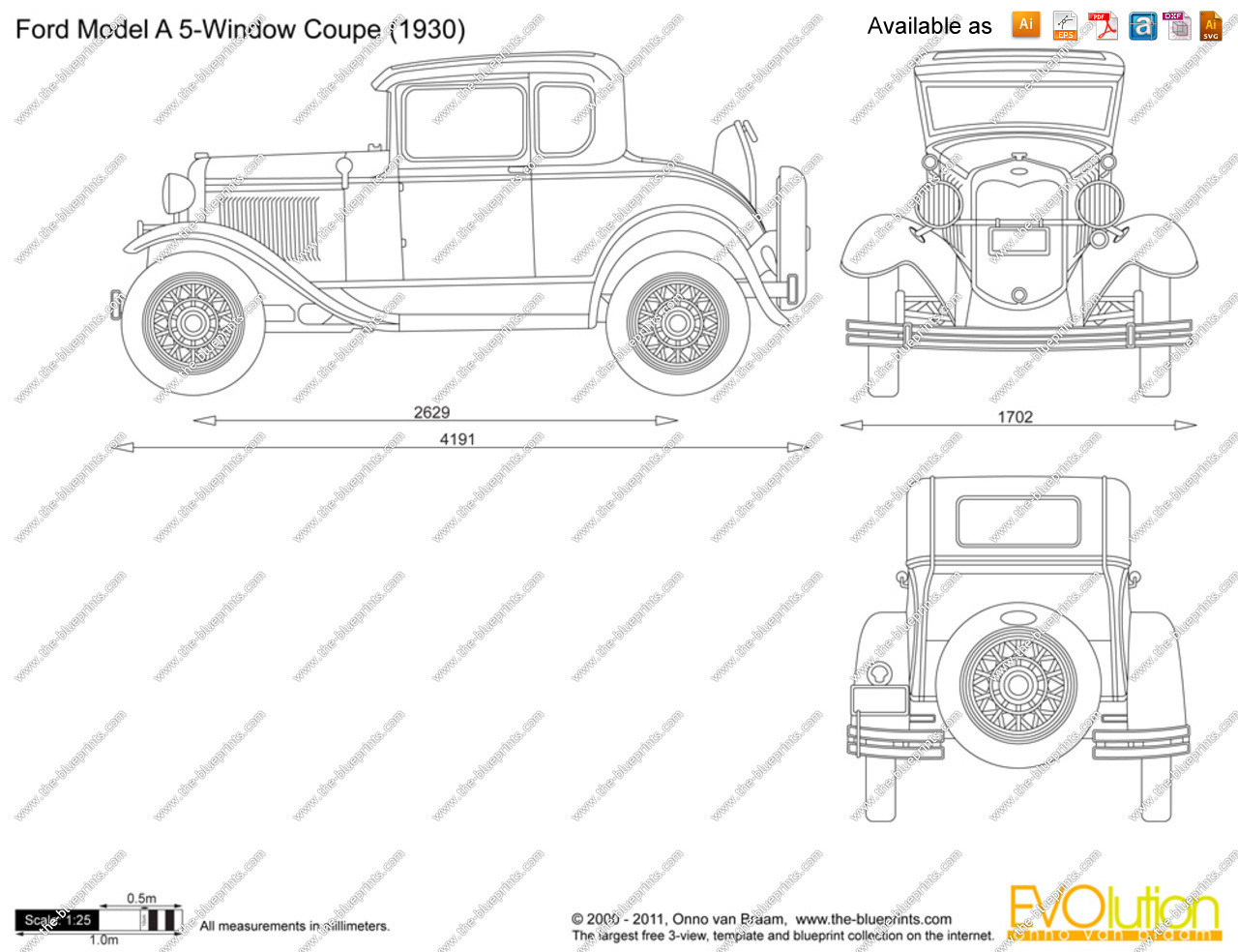 Чертеж форда. Ford model a Roadster Pickup 1925 чертеж. Ford model a Roadster Pickup чертеж. Ford 1932 Coupe чертежи. Ford model b 1932 чертежи.