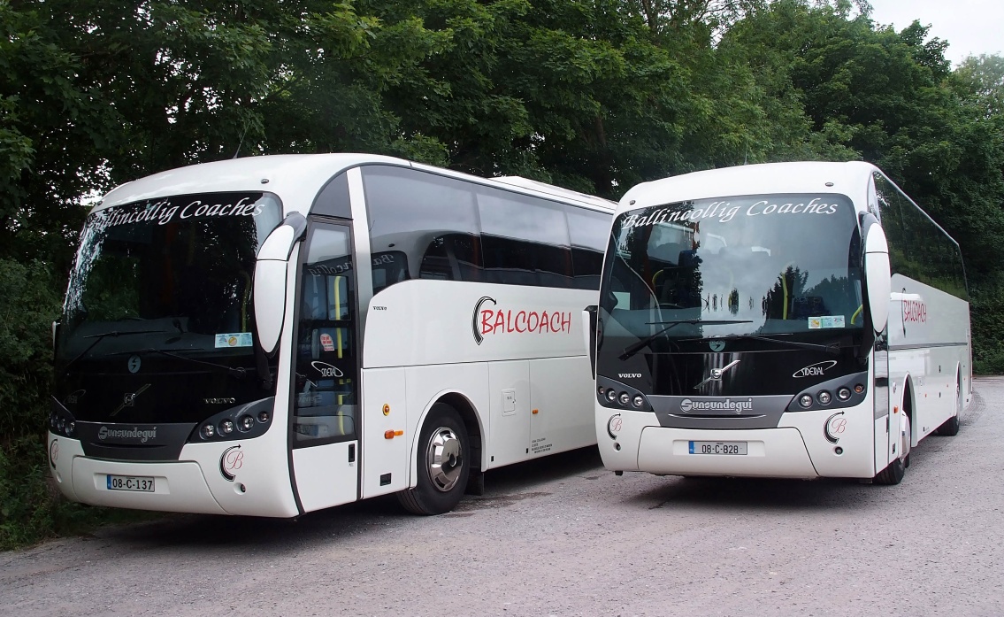 Ballincollig Coaches of Co Cork have just taken delivery of two Volvo B7R