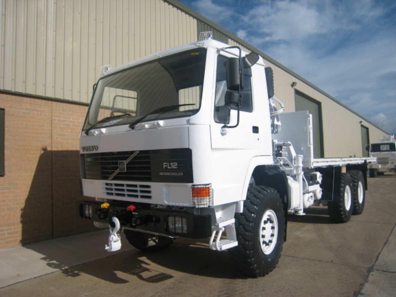 MOD & NATO Disposals - Crane Trucks - Volvo FL12 6x6 Crane Truck