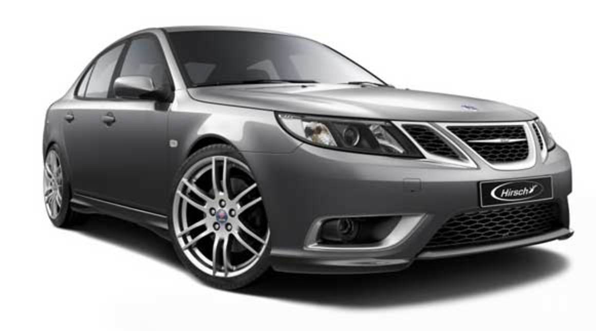above for a gallery of the Hirsch Performance kit for the Saab 9-3 Aero