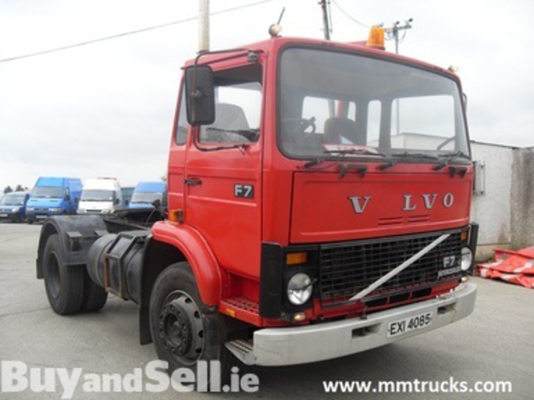 Volvo F7 4X2 1984. VOLVO FL7 4X2, 25/06/1984, TWO PREVIOUS OWNERS,