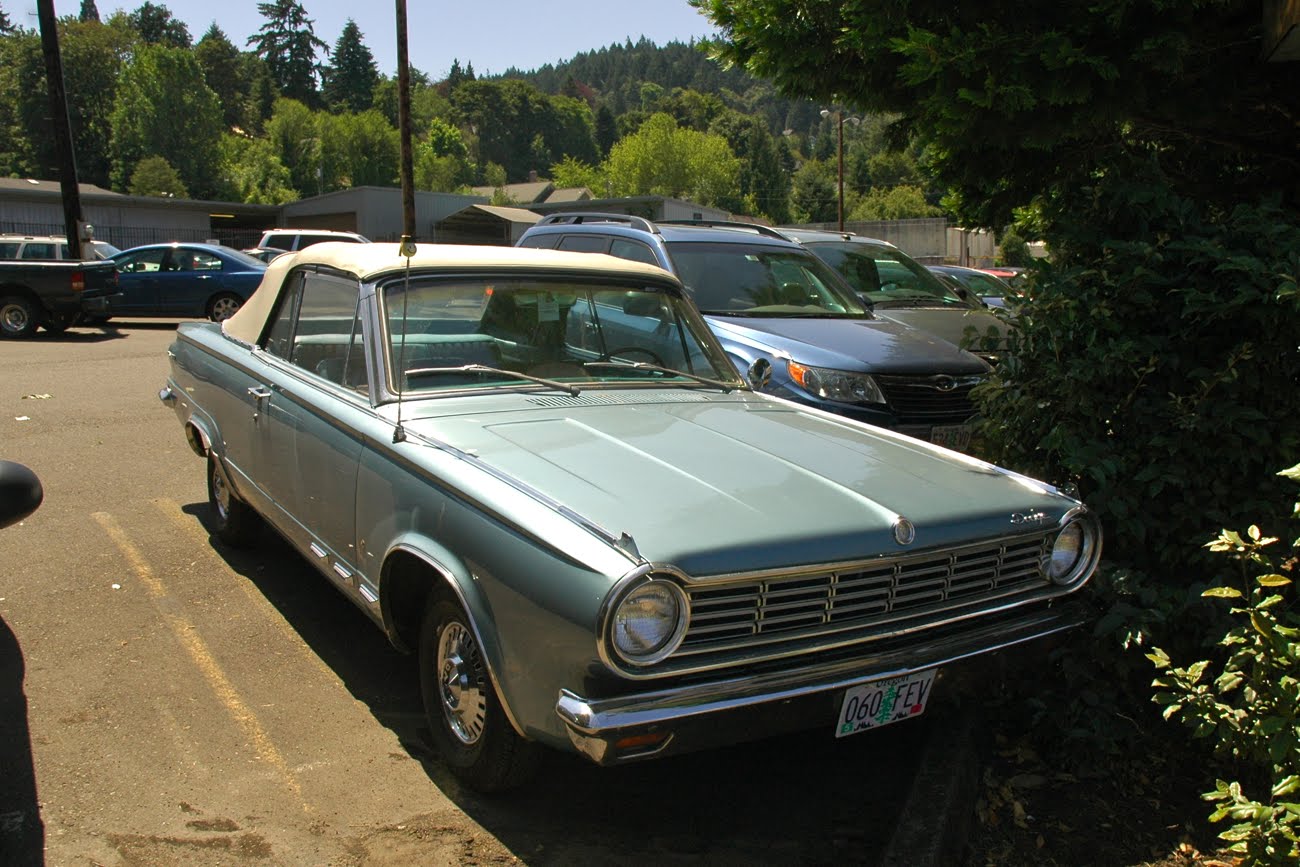 1965 Dodge Dart GT Convertible. posted by Ben Piff