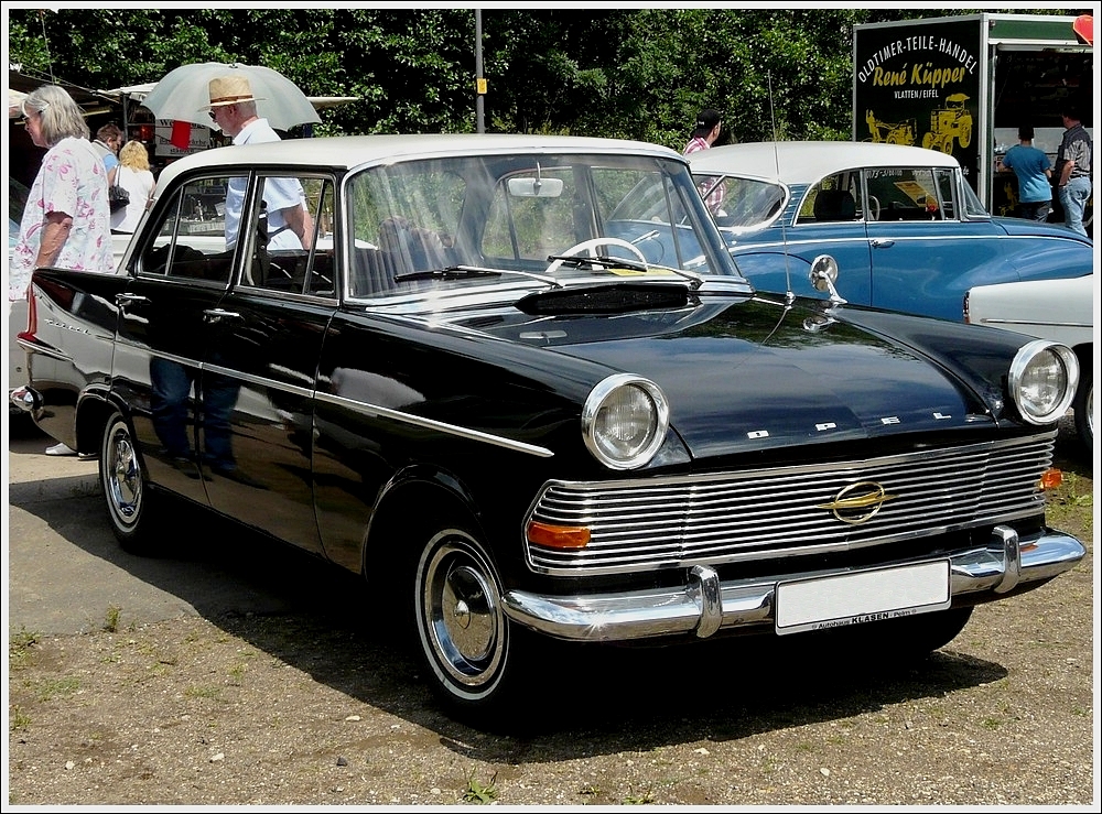 Opel Olympia Rekord P2, 1700 ccm, 55 PS, Bj 1961, HÃ¶chstgeschwindigkeit 132