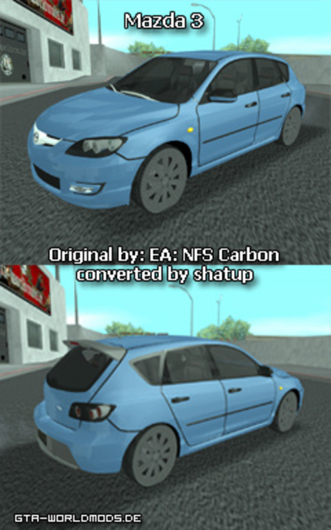 Mazda 3 Titel: mazda speed 3 Autor: Ea Games, shatup EMail: