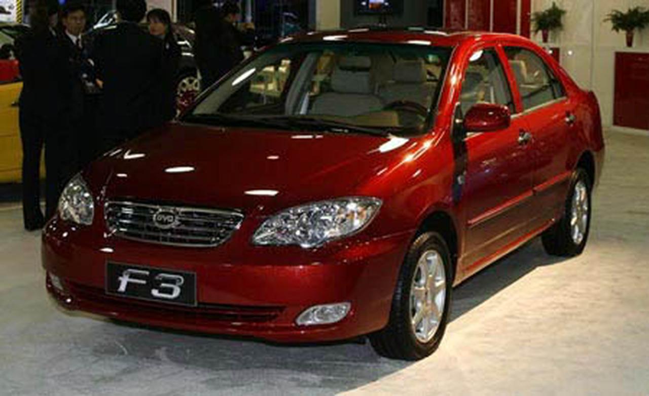 Китайская машина BYD f5