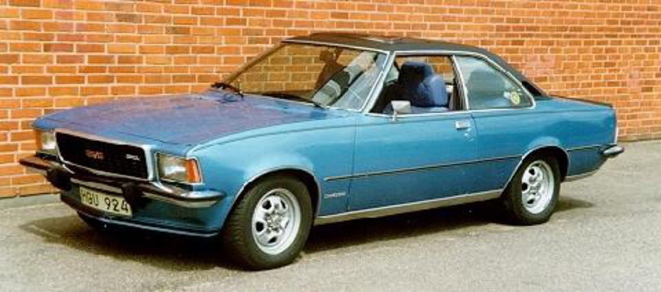 Opel Commodore GSE Coupe Blue FVl (1975)