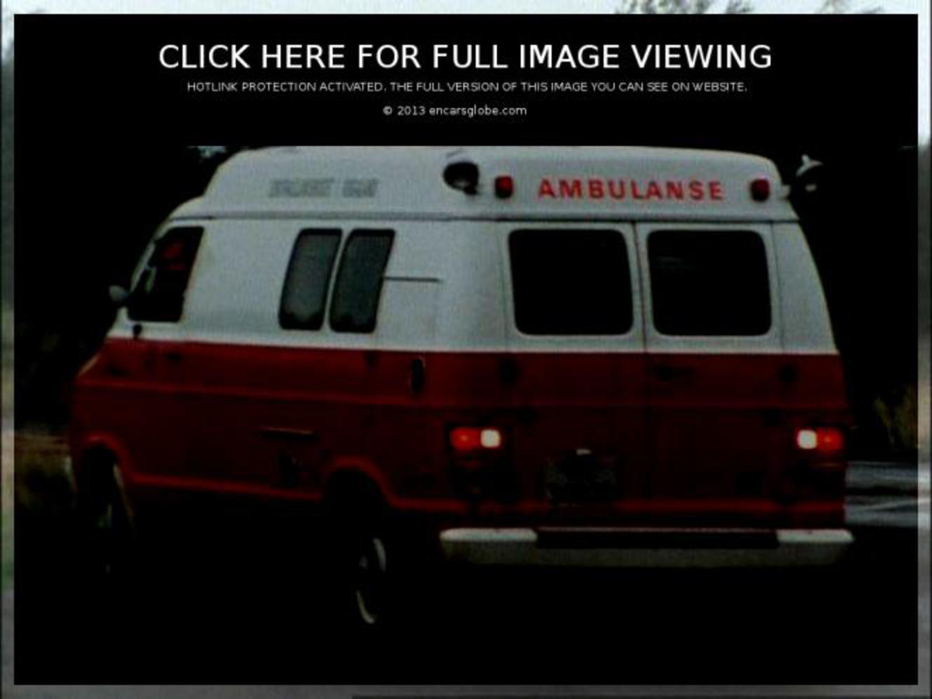 Dodge Tradesman Ambulanse (Image â„–: 01)