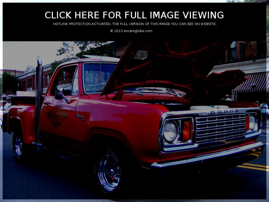 Dodge D-100 Adventurer Lil Red Wagon (Image â„–: 06)