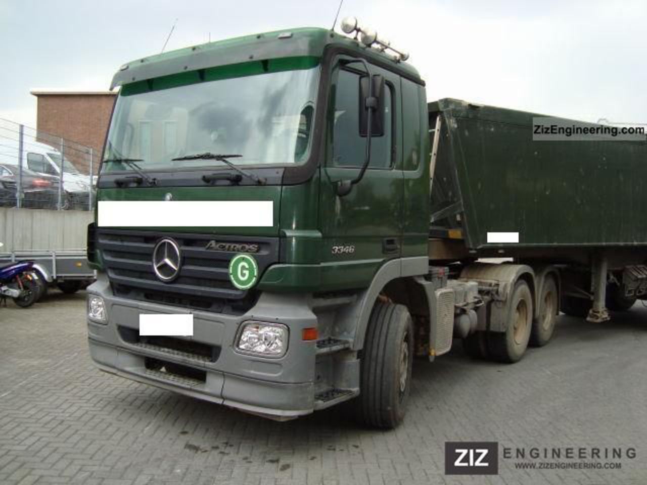 Mercedes-Benz Actros 3346 2004 Heavy load