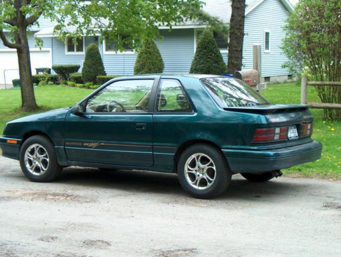 This is my 1994 Dodge Shadow ES 2 door hatchback with a 3.0L V6 and a
