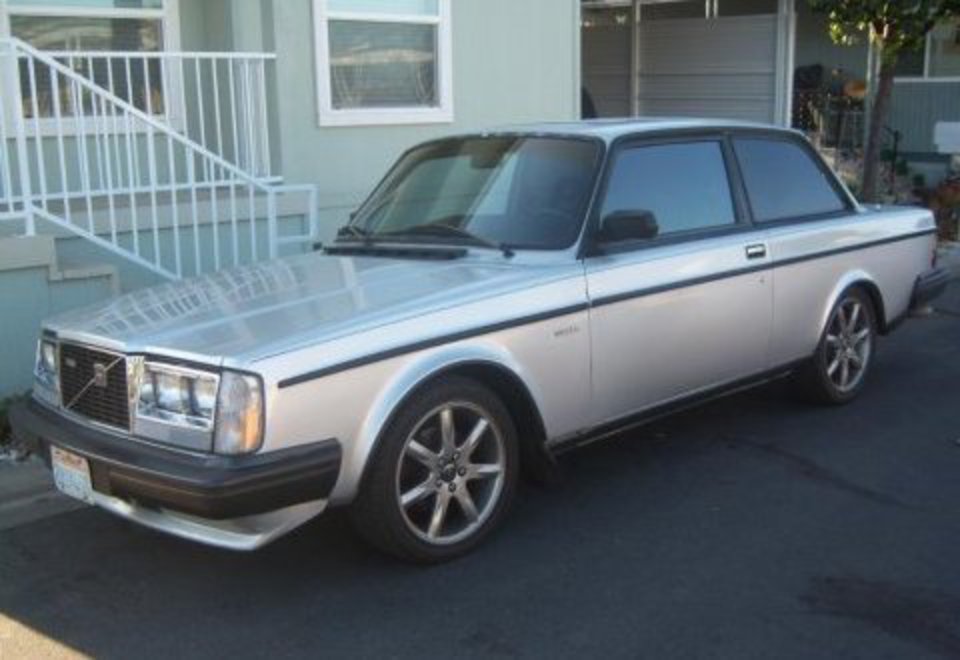 1984 Volvo 242 2-Door Turbo Front. These 2-door sedans are rare and we like