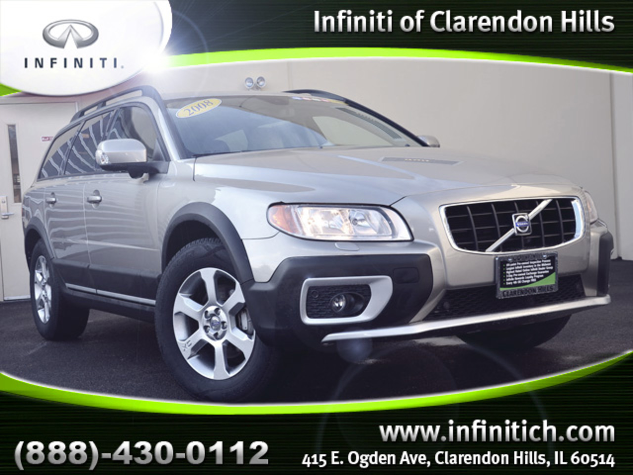 2008 Volvo XC70 32 CARFAX ONE OWNER AND REMAINING FACTORY WARRANTY ALL WHEEL