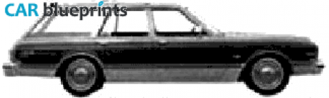 1977 Dodge Aspen Special Edition Wagon blueprint